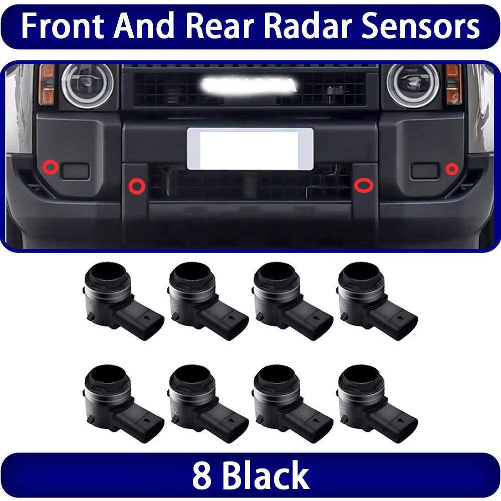 for Toyota Land Cruiser Prado 250 LC250 J250 2024 2025 OEM Car Parking Sensor Kit Buzzer Alarm Reverse Radar Detector System