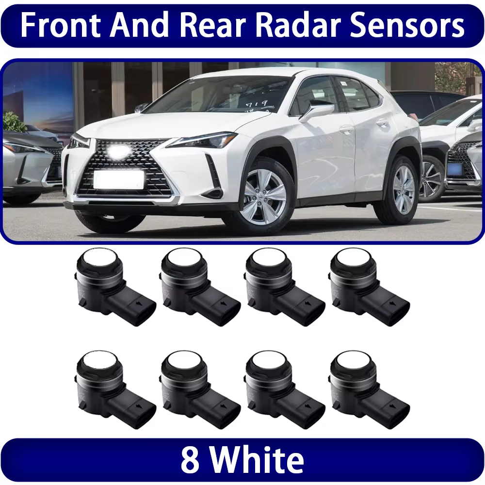 for Lexus UX UX200 UX250h UX260h UX300e 2019-2025 OEM Car Parking Sensor Kit Buzzer Alarm Reverse Radar Detector System