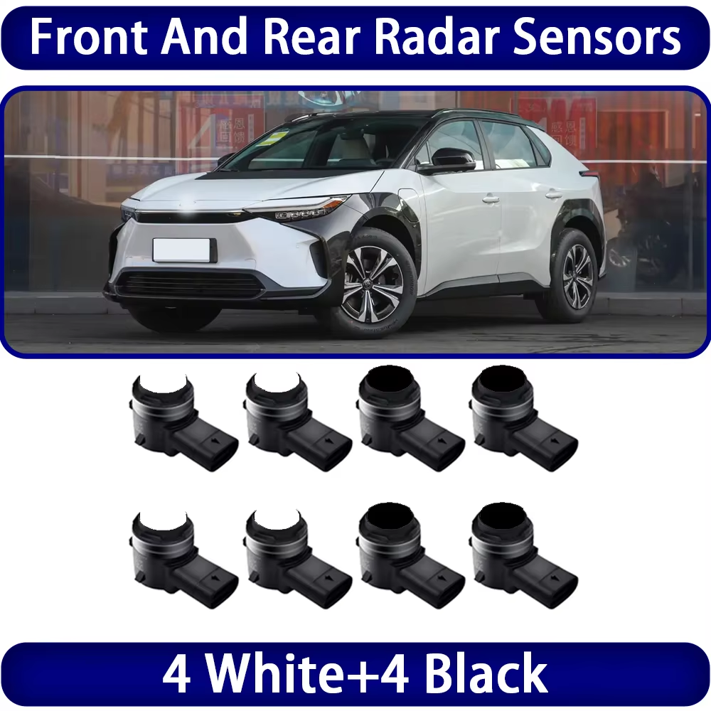 for Toyota bZ4X EA10 Subaru Solterra 2022 2023 2024 2025 OEM Car Parking Sensor Kit Buzzer Alarm Reverse Radar Detector System