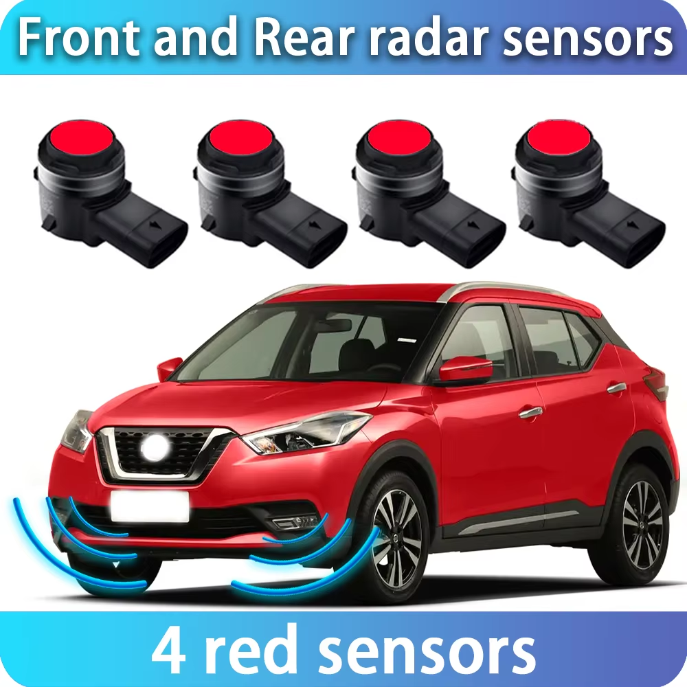 for Nissan Kicks P15 2016-2024 OEM Car Parking Sensor Kit Buzzer Alarm Reverse Radar Detector System