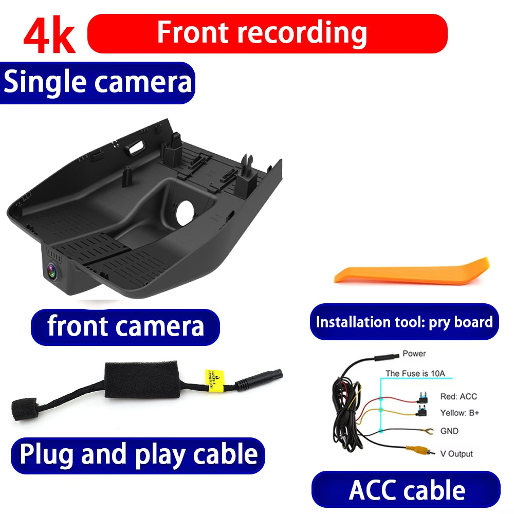 for Aletra RL7 Livan 7 Maple Cao Cao 60 2023 2024 2025 4K Dash Cam Wifi Camera Video Recorder