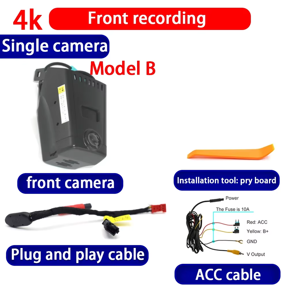 for BMW 5 6 7 Series G30 G31 M5 F90 G32 G11 G12 M6 M7 4K Dash Cam Wifi Camera Video Recorder