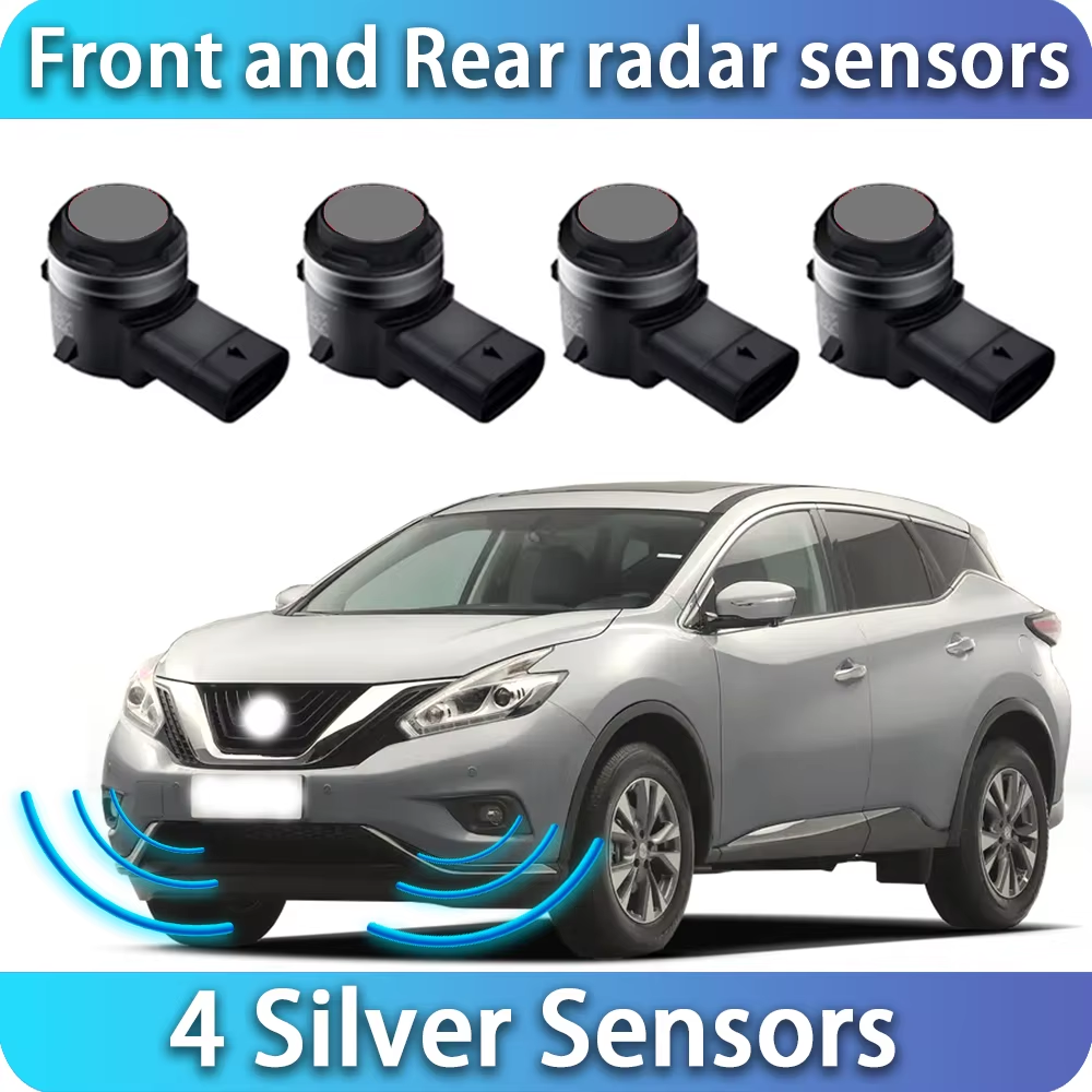 for Nissan Murano Z52 2015-2024 OEM Car Parking Sensor Kit Buzzer Alarm Reverse Radar Detector System