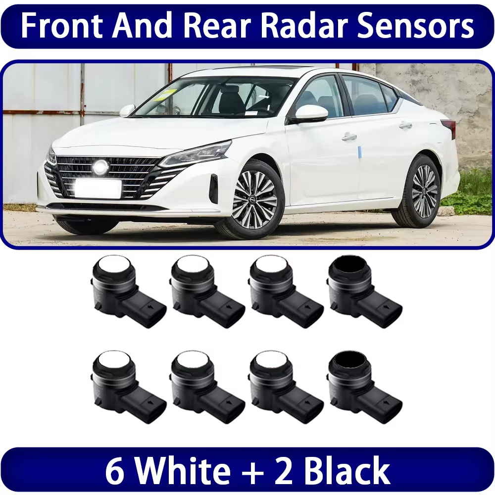 for Nissan Altima L34 2019 2020 2021 2022 2023 2024 2025 OEM Car Parking Sensor Kit Buzzer Alarm Reverse Radar Detector System
