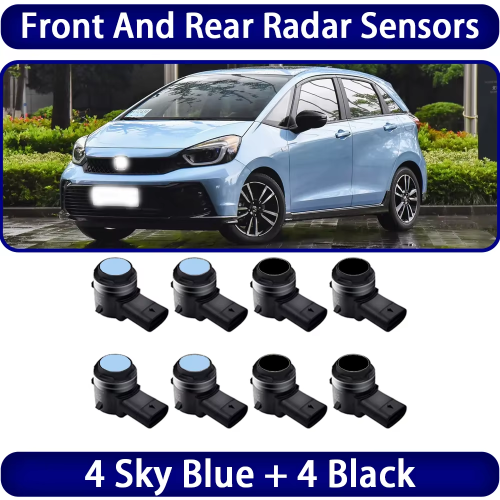 for Honda Fit Jazz GR GS 2020 2021 2022 2023 2024 2025 OEM Car Parking Sensor Kit Buzzer Alarm Reverse Radar Detector System