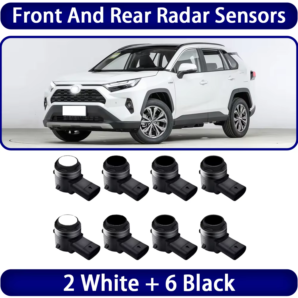 for Toyota RAV4 XA50 Suzuki Across Hybrid 2019-2025 OEM Car Parking Sensor Kit Buzzer Alarm Reverse Radar Detector System