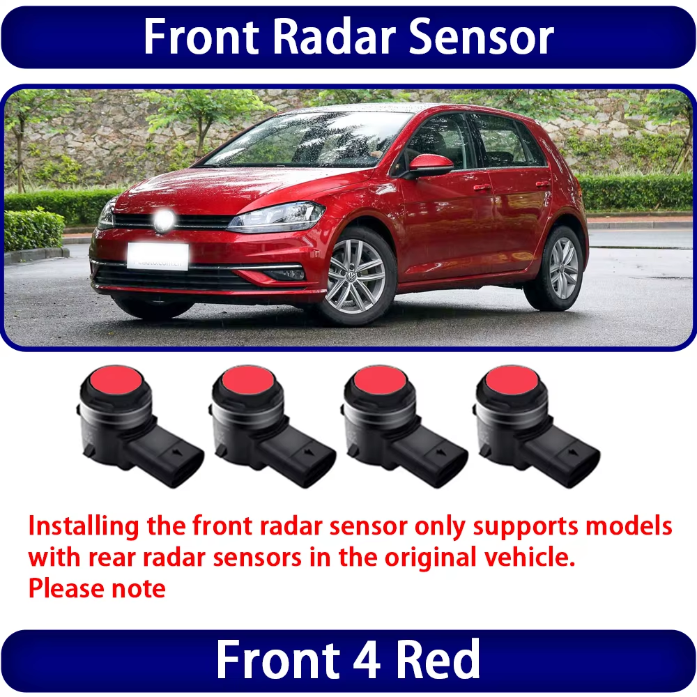 for Volkswagen VW Golf 7 Mk7 Golf7 2012-2020 OEM Car Parking Sensor Kit Buzzer Alarm Reverse Radar Detector System