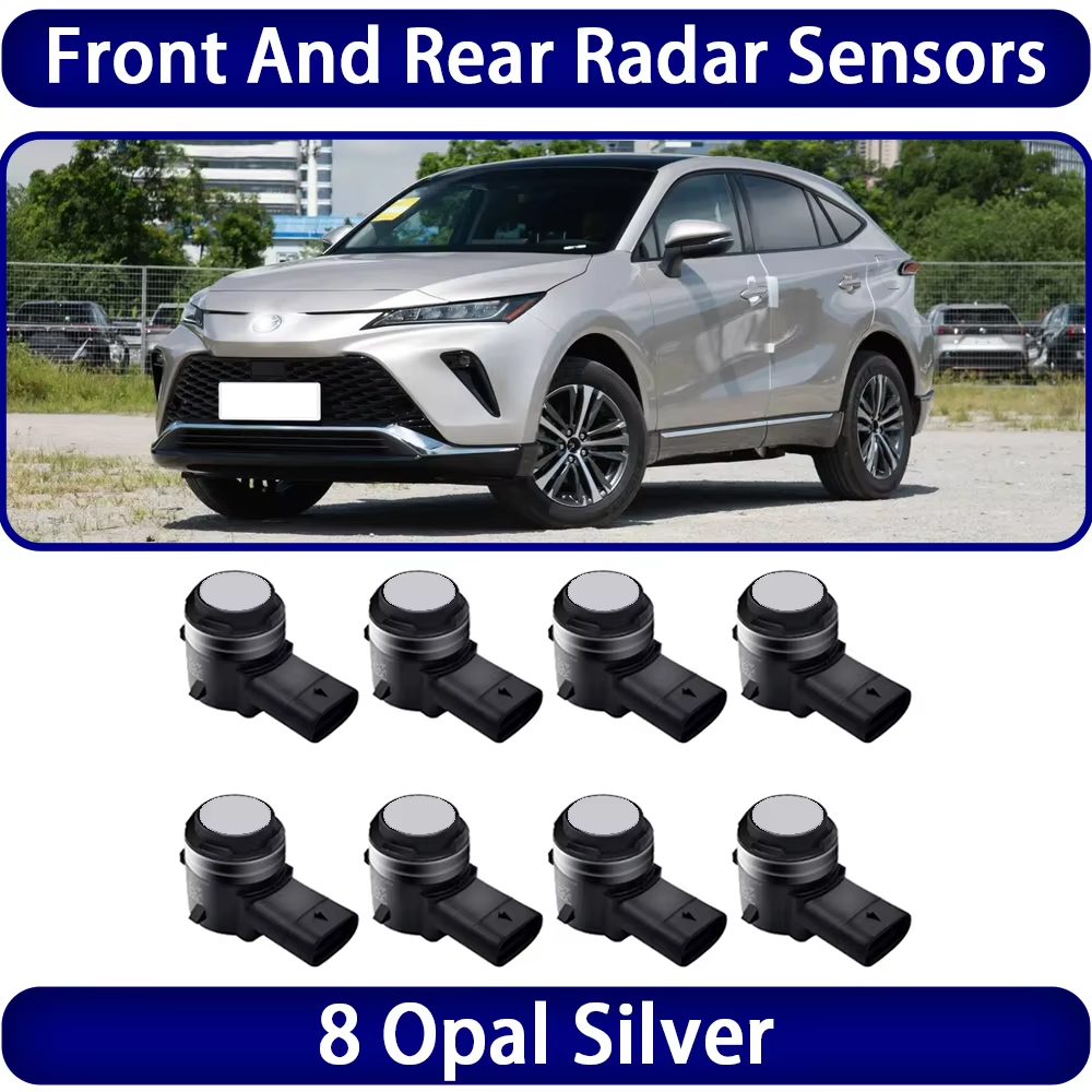 for Toyota Harrier Venza XU80 2021 2022 2023 2024 2025 OEM Car Parking Sensor Kit Buzzer Alarm Reverse Radar Detector System