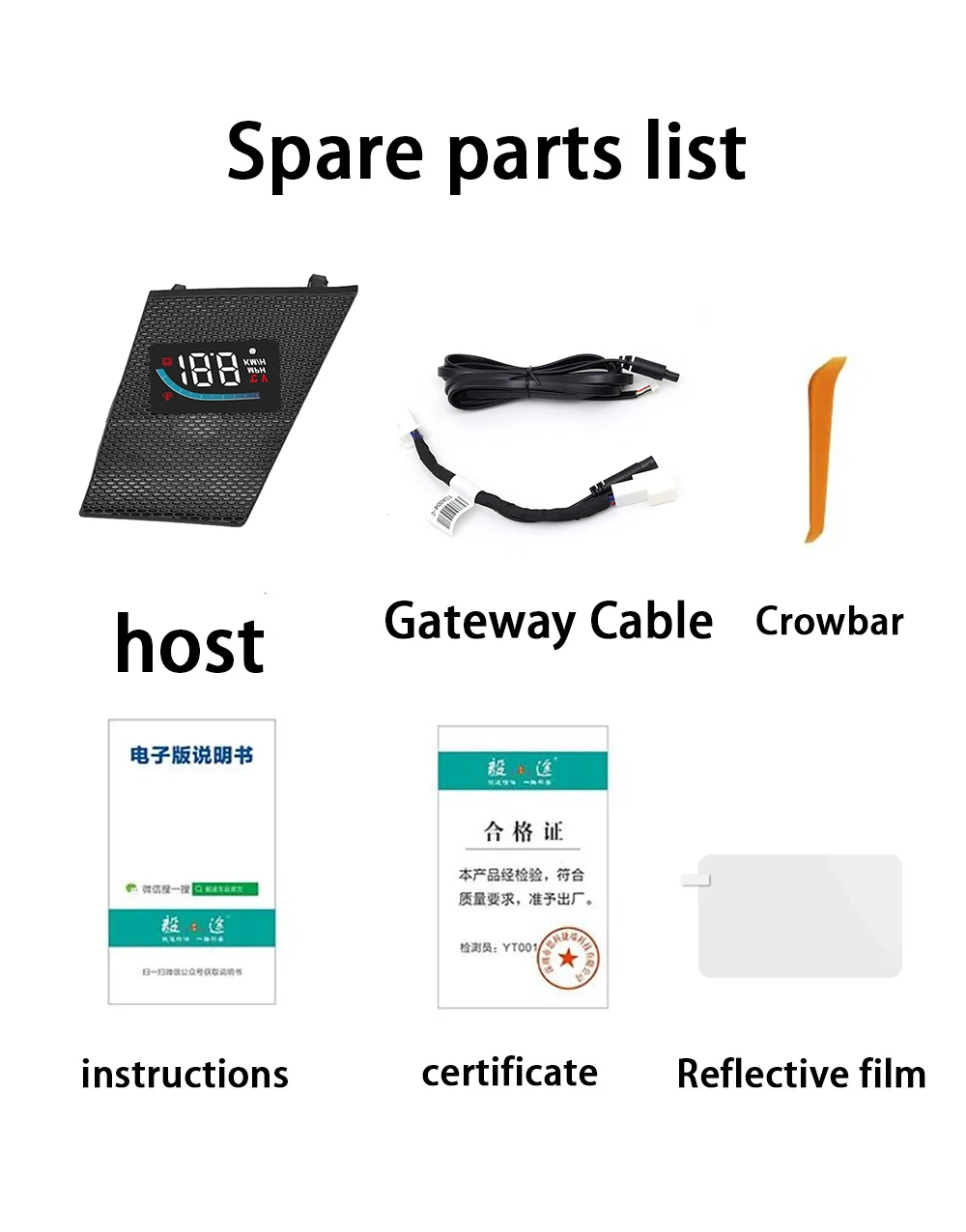 for Toyota Corolla Cross XG10 2021 2022 2023 2024 2025 Auto HUD Display Projector Alarm Head Up Display Speedometer