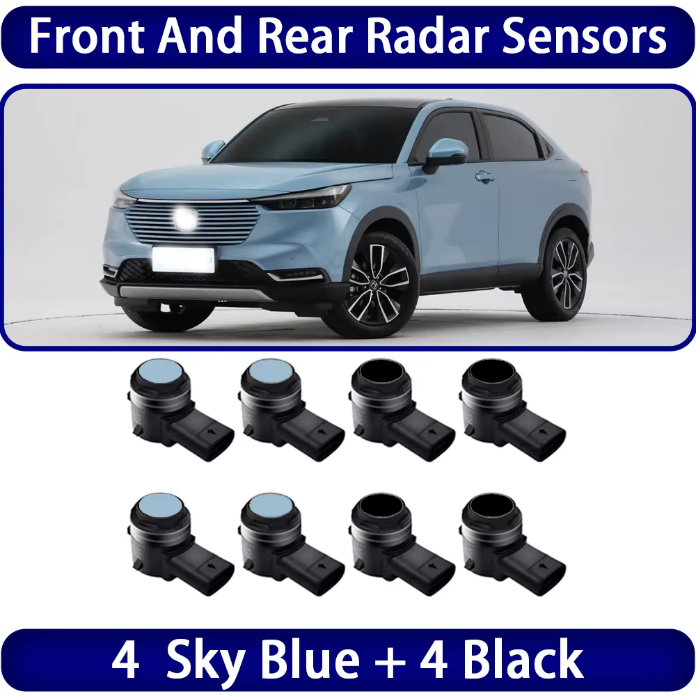 for Honda Vezel HR-V HRV HR V RV 2023 2024 2025 OEM Car Parking Sensor Kit Buzzer Alarm Reverse Radar Detector System