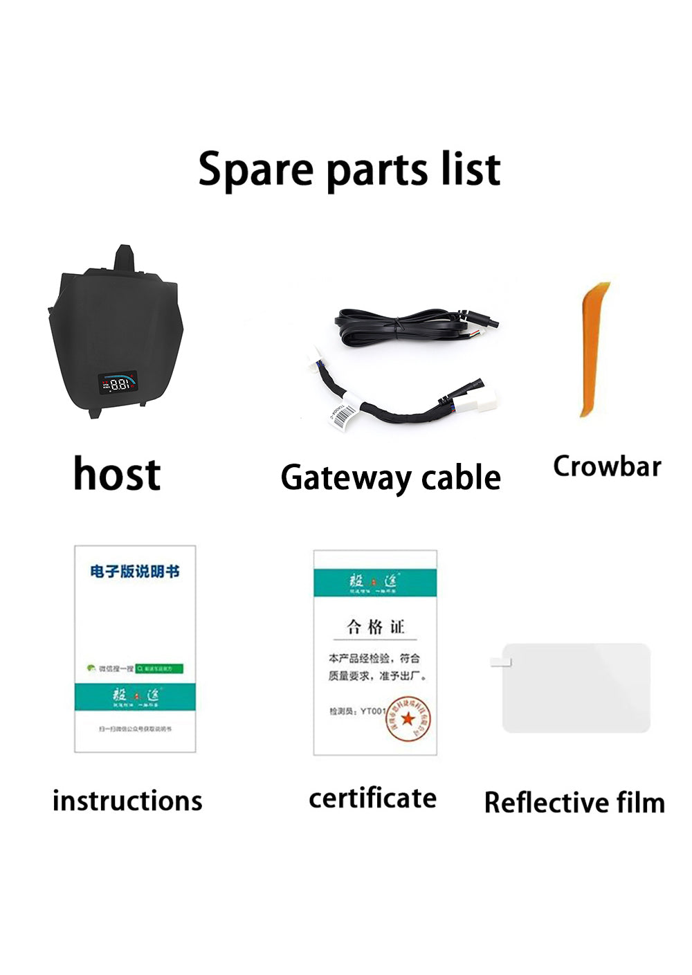 for Nissan Altima L34 2019-2025 Auto HUD Display Projector Alarm Head Up Display Speedometer