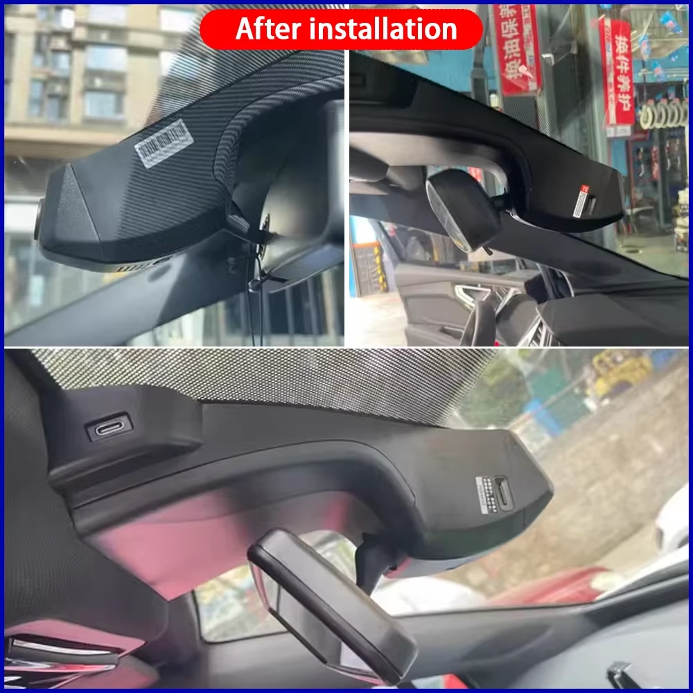 for Audi Q4 Q5 e-tron e tron 2021 2022 2023 2024 2025 4K Dash Cam Wifi Camera Video Recorder