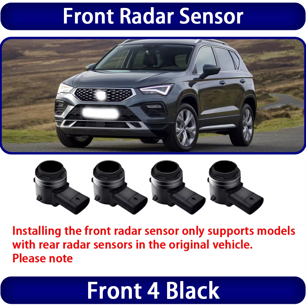 for SEAT Ateca Arona Tarraco Ibiza Mk5 Leon Mk3 OEM Car Parking Sensor Kit Buzzer Alarm Reverse Radar Detector System