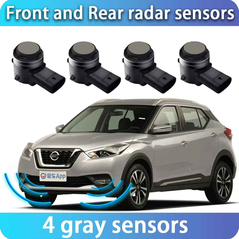 for Nissan Kicks P15 2016-2024 OEM Car Parking Sensor Kit Buzzer Alarm Reverse Radar Detector System