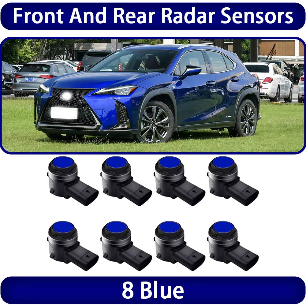 for Lexus UX UX200 UX250h UX260h UX300e 2019-2025 OEM Car Parking Sensor Kit Buzzer Alarm Reverse Radar Detector System