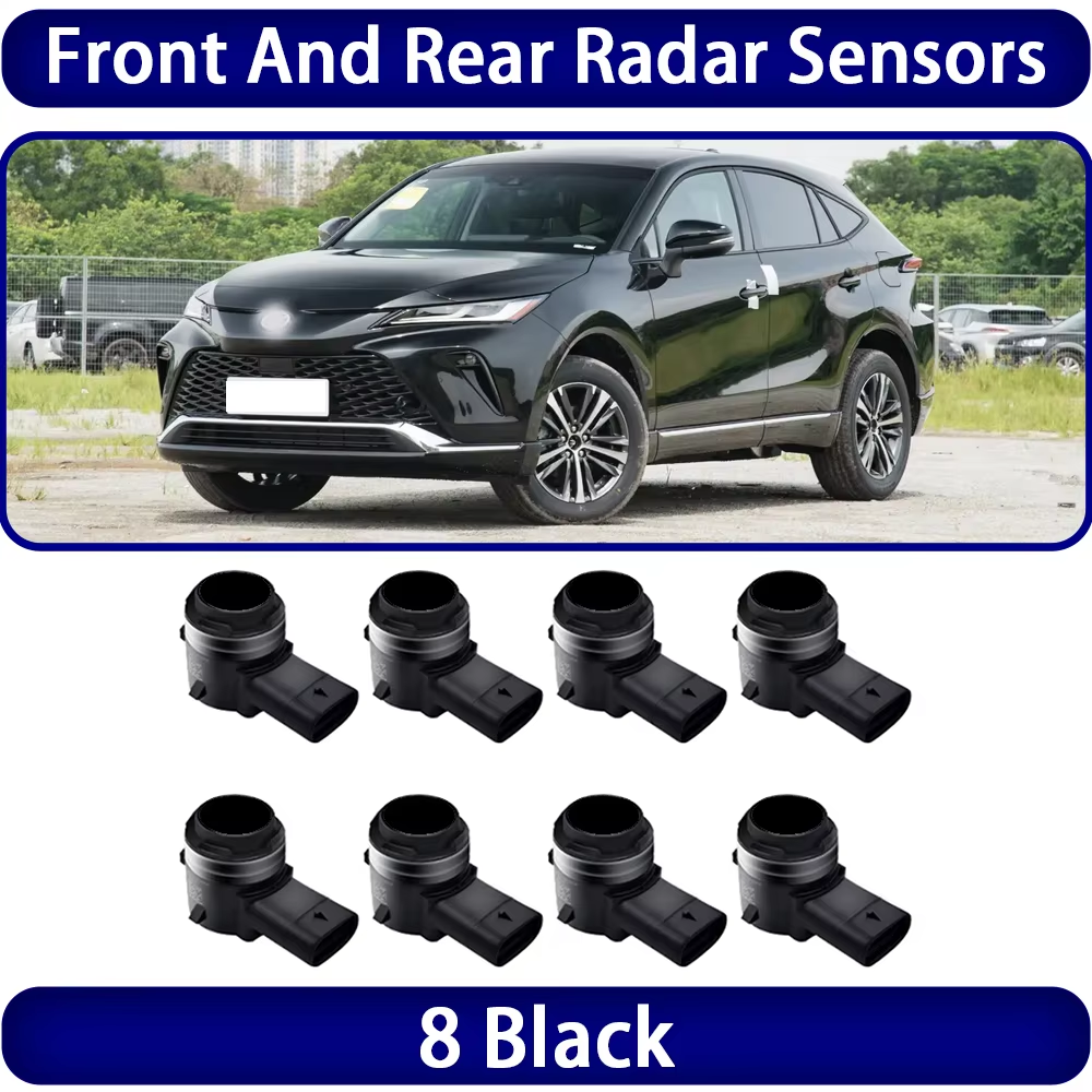 for Toyota Harrier Venza XU80 2021 2022 2023 2024 2025 OEM Car Parking Sensor Kit Buzzer Alarm Reverse Radar Detector System
