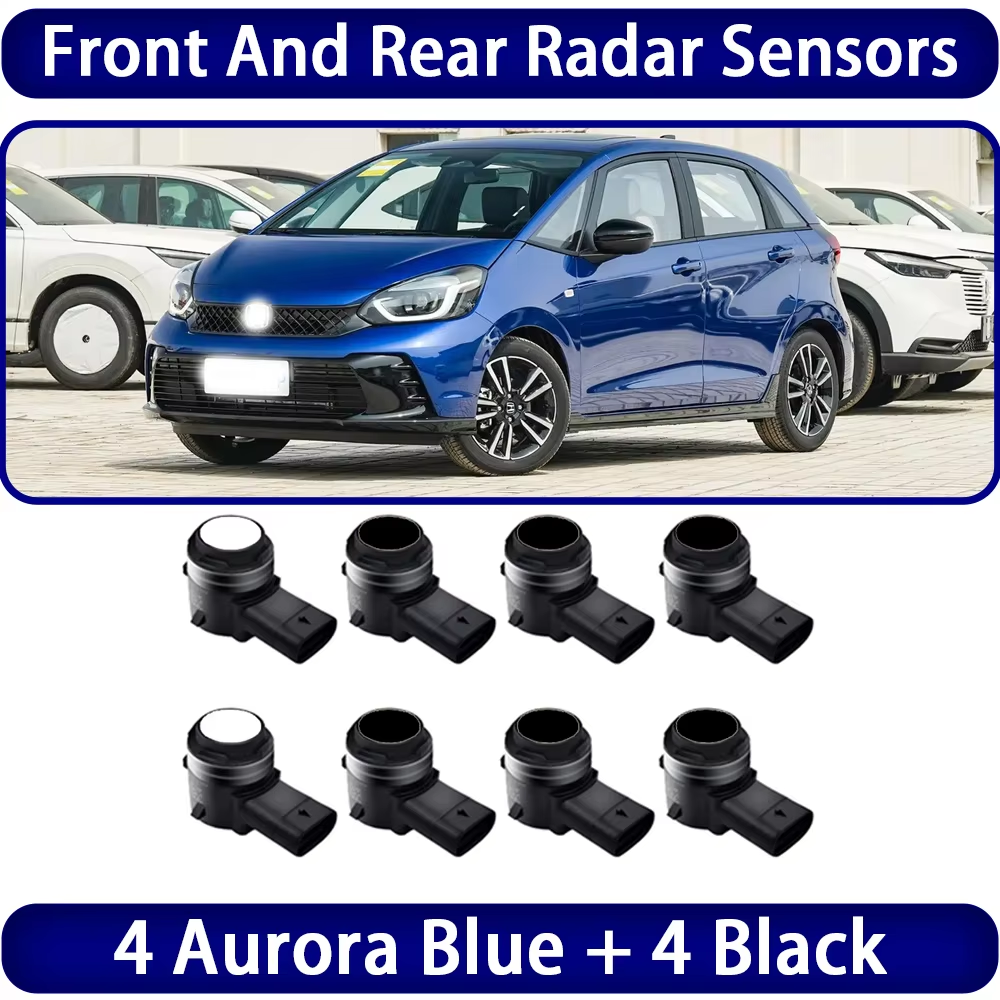for Honda Fit Jazz GR GS 2020 2021 2022 2023 2024 2025 OEM Car Parking Sensor Kit Buzzer Alarm Reverse Radar Detector System