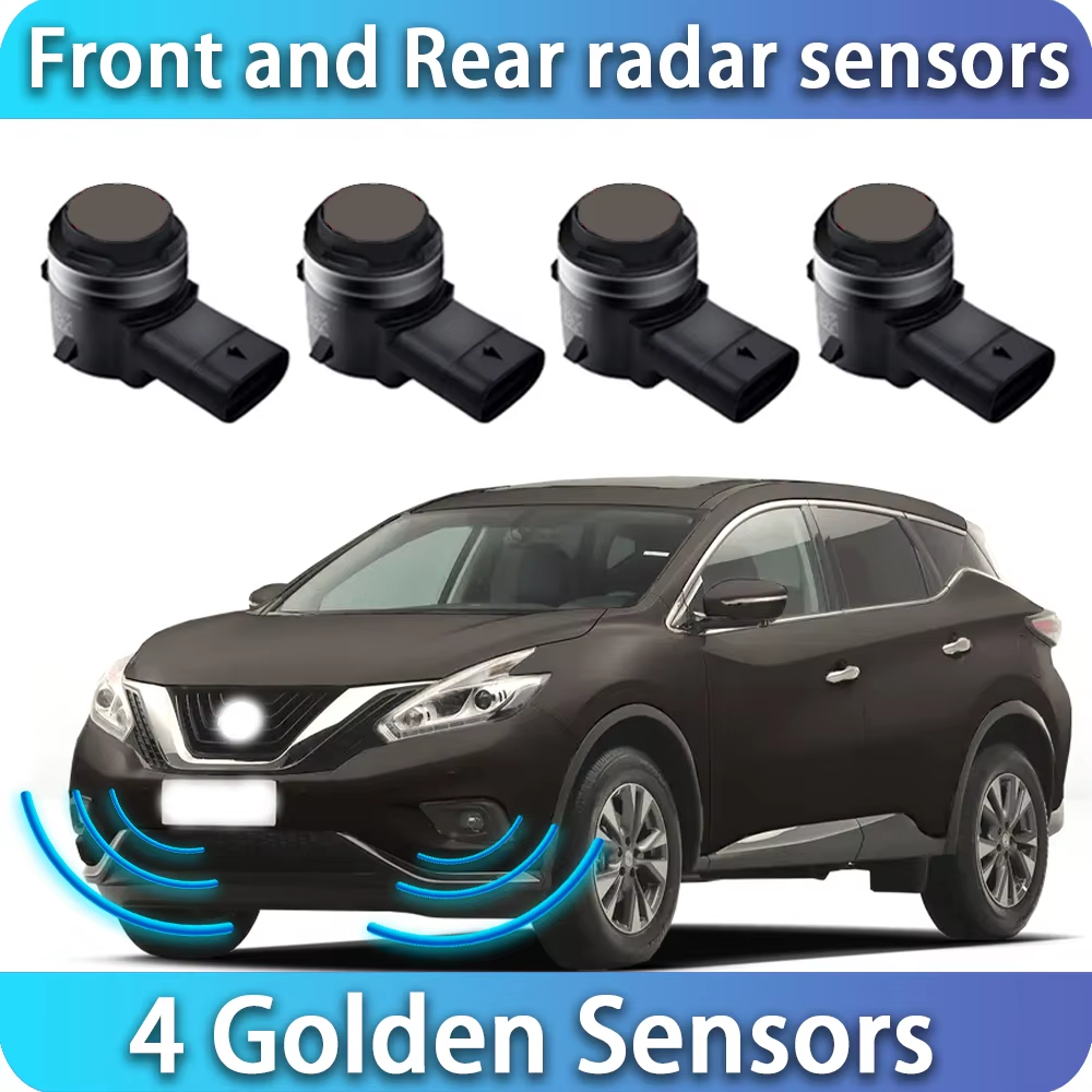 for Nissan Murano Z52 2015-2024 OEM Car Parking Sensor Kit Buzzer Alarm Reverse Radar Detector System