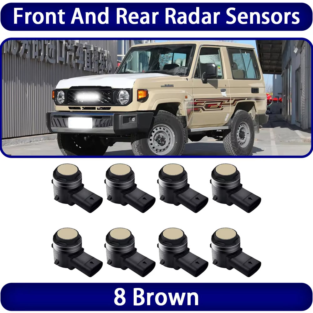 for Toyota Land Cruiser 300 LC300 J300 2021-2025 OEM Car Parking Sensor Kit Buzzer Alarm Reverse Radar Detector System
