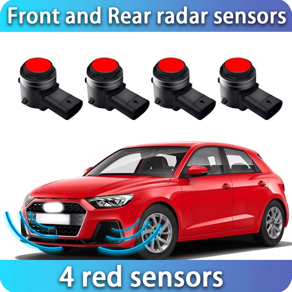 for Audi A1 A3 Q2 TT Mk2 Mk3 2013-2024 OEM Car Parking Sensor Kit Buzzer Alarm Reverse Radar Detector System