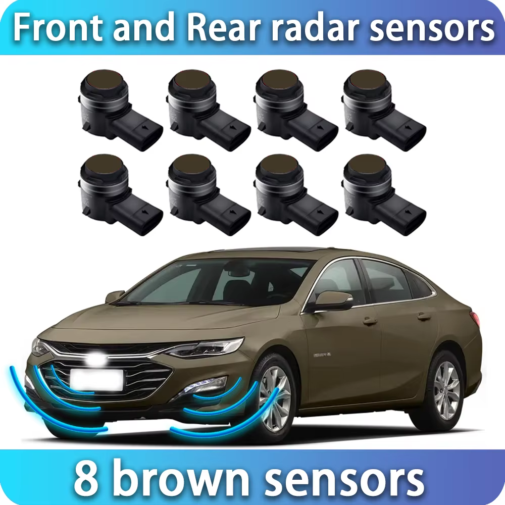 for Chevrolet Malibu 2016-2025 OEM Car Parking Sensor Kit Buzzer Alarm Reverse Radar Detector System