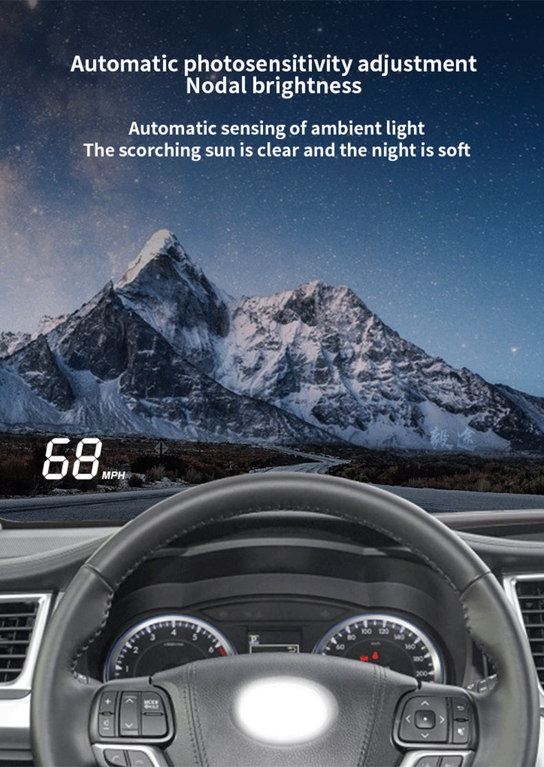 for Toyota RAV4 Suzuki Across XA50 2019–2025 Auto HUD Display Projector Alarm Head Up Display Speedometer