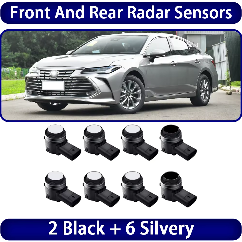 for Toyota Avalon XX50 2019 2020 2021 2022 2023 2024 OEM Car Parking Sensor Kit Buzzer Alarm Reverse Radar Detector System