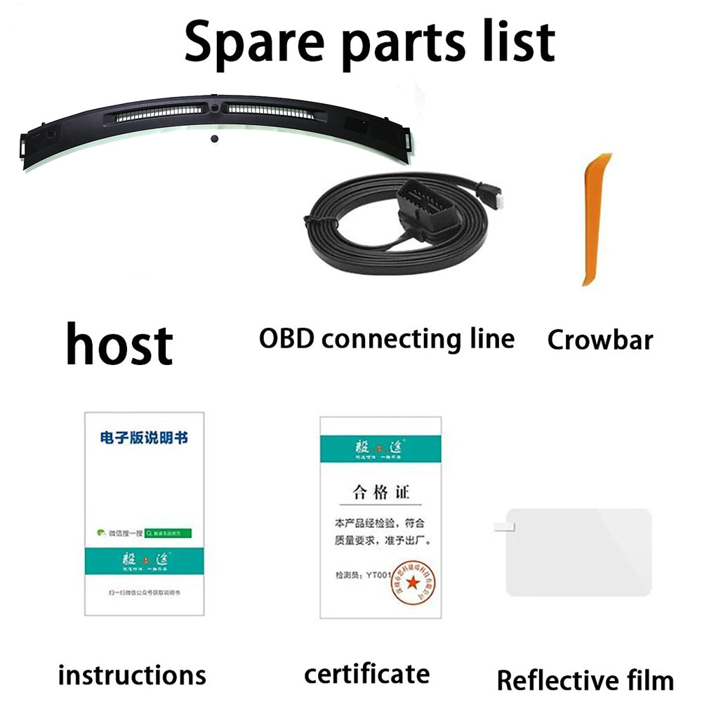 for Nissan Qashqai X-Trail X Trail Rogue Sport T32 J11 2013-2022 Auto HUD Display Projector Alarm Head Up Display Speedometer