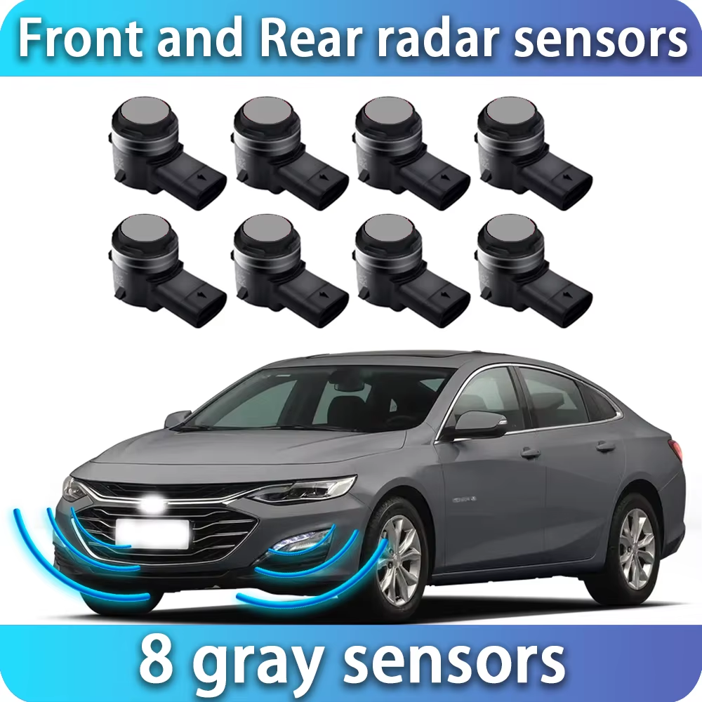 for Chevrolet Malibu 2016-2025 OEM Car Parking Sensor Kit Buzzer Alarm Reverse Radar Detector System