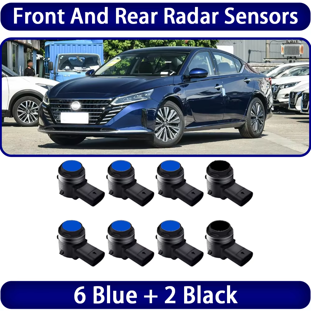 for Nissan Altima L34 2019 2020 2021 2022 2023 2024 2025 OEM Car Parking Sensor Kit Buzzer Alarm Reverse Radar Detector System