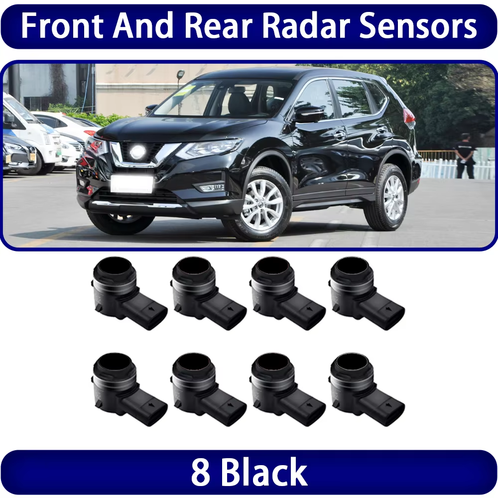 for Nissan X Trail X-Trail Rogue T32 2013-2022 OEM Car Parking Sensor Kit Buzzer Alarm Reverse Radar Detector System