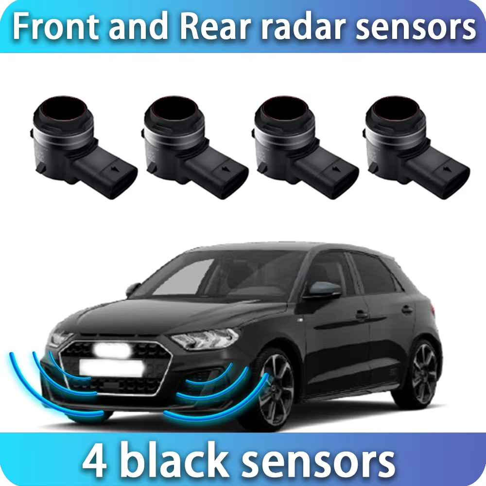 for Audi A1 A3 Q2 TT Mk2 Mk3 2013-2024 OEM Car Parking Sensor Kit Buzzer Alarm Reverse Radar Detector System