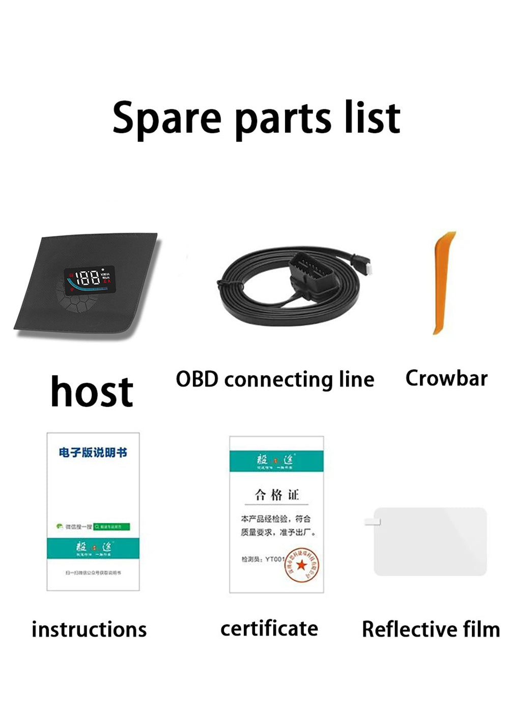 for Toyota Camry Aurion Daihatsu Altis XV50 2012–2017 Auto HUD Display Projector Alarm Head Up Display Speedometer