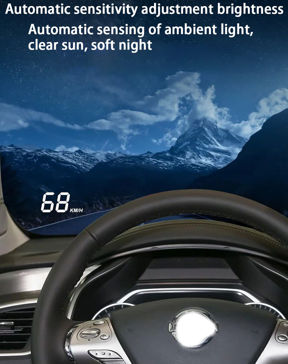 for Nissan Murano Z52 2015-2024 Auto HUD Display Projector Alarm Head Up Display Speedometer