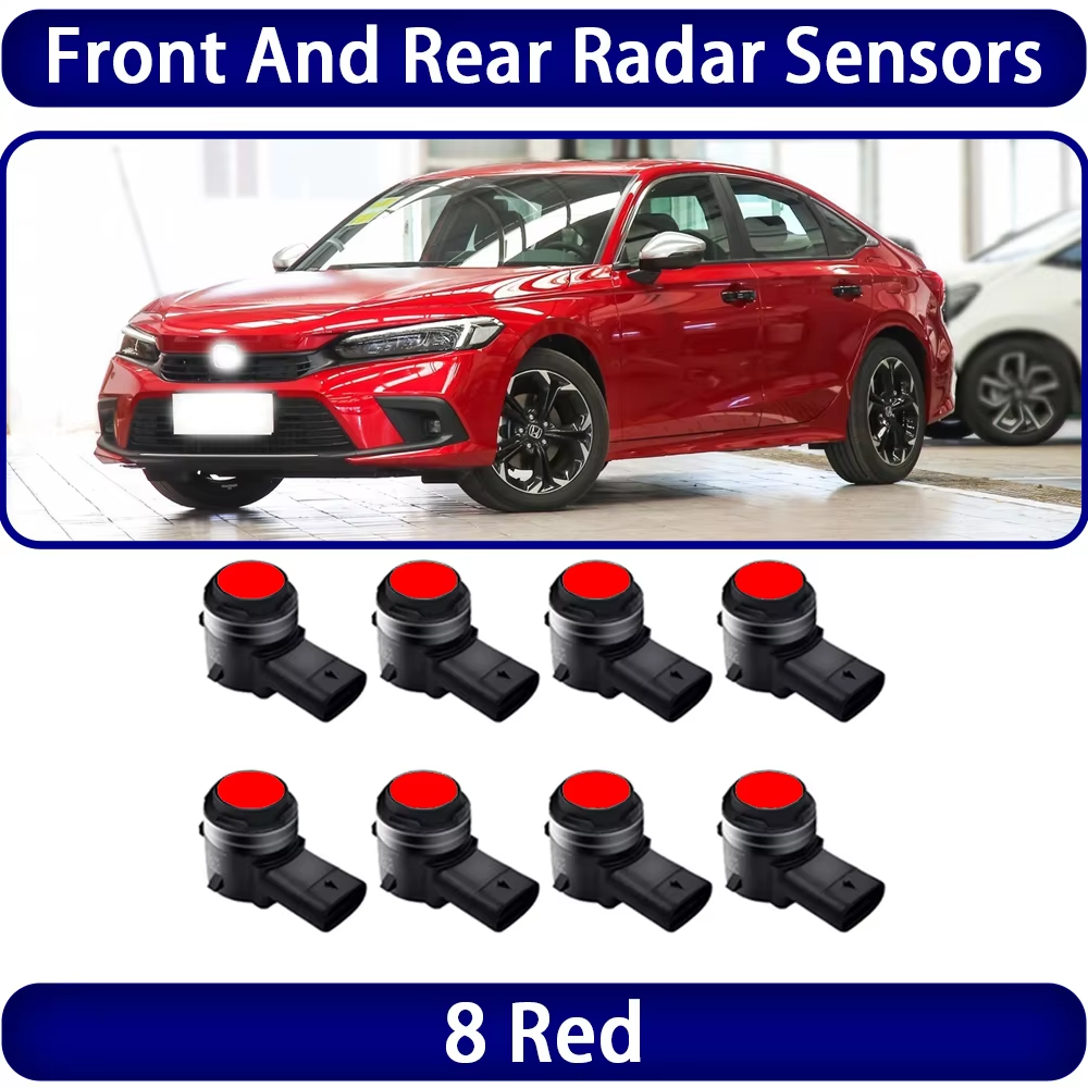 for Honda Civic 11 Mk11 FE FL 2022 2023 2024 2025 OEM Car Parking Sensor Kit Buzzer Alarm Reverse Radar Detector System