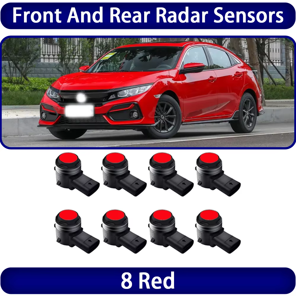 for Honda Civic 10 Mk10 FC FK 2016-2021 OEM Car Parking Sensor Kit Buzzer Alarm Reverse Radar Detector System