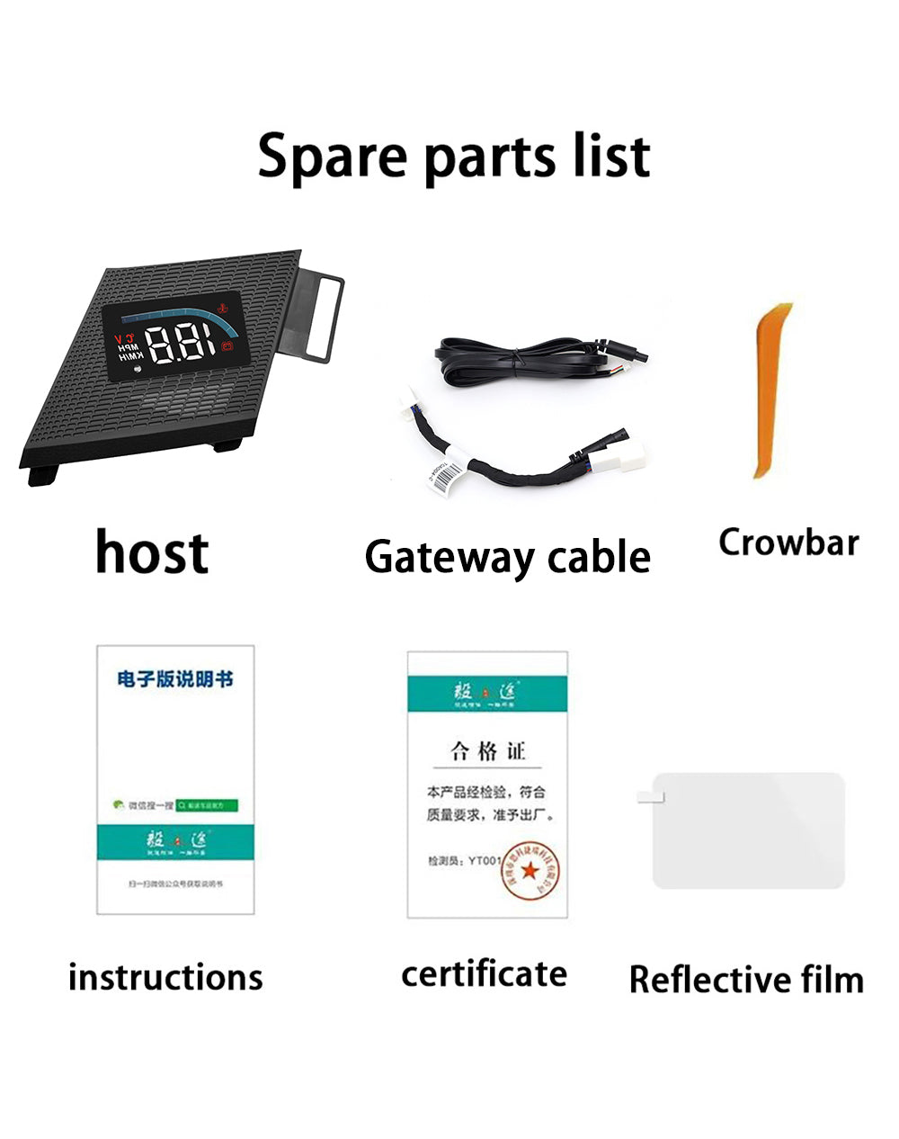 for Nissan X-Trail X Trail Rogue T33 2022-2025 Auto HUD Display Projector Alarm Head Up Display Speedometer