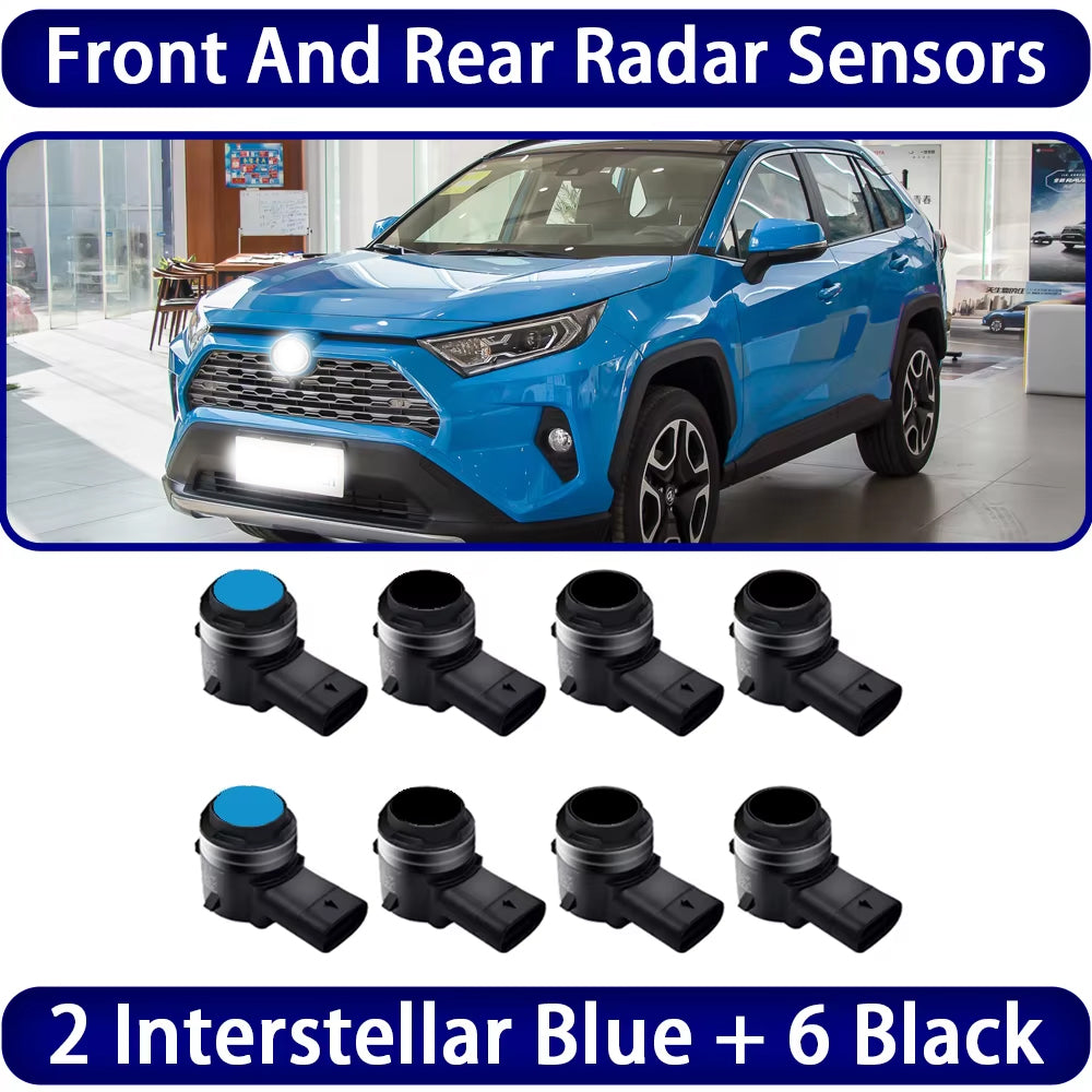 for Toyota RAV4 XA50 Suzuki Across Hybrid 2019-2025 OEM Car Parking Sensor Kit Buzzer Alarm Reverse Radar Detector System