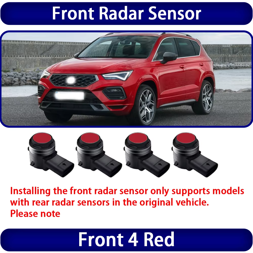 for SEAT Ateca Arona Tarraco Ibiza Mk5 Leon Mk3 OEM Car Parking Sensor Kit Buzzer Alarm Reverse Radar Detector System
