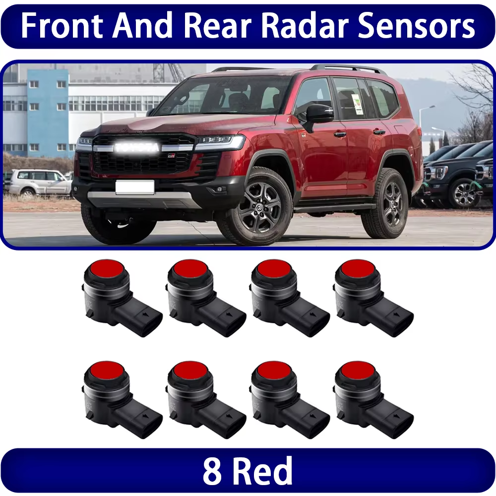 for Toyota Land Cruiser 300 LC300 J300 2021-2025 OEM Car Parking Sensor Kit Buzzer Alarm Reverse Radar Detector System