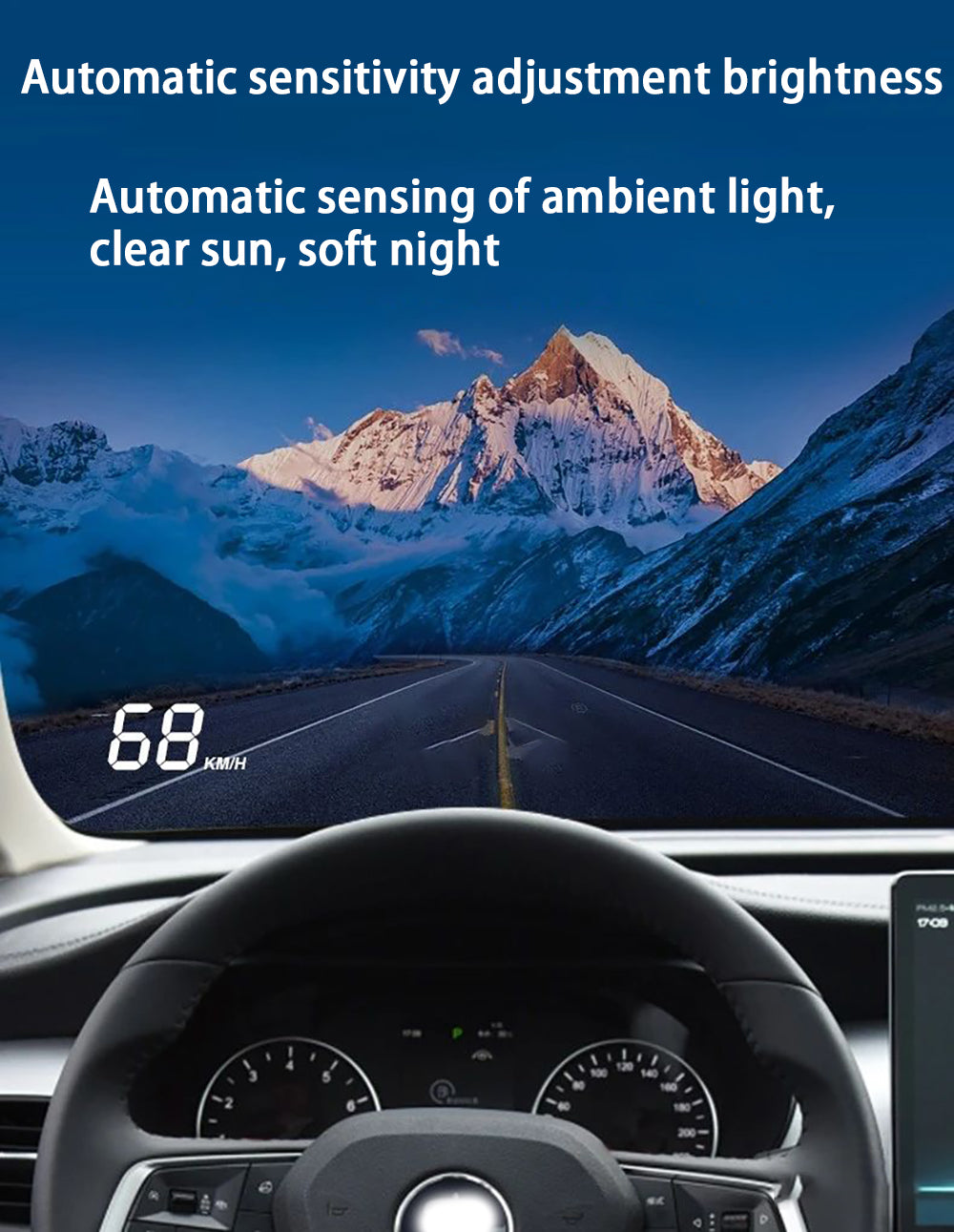 for BYD Song Max M6 eMax e6 EV DM-i DM i 2017-2024 Auto HUD Display Projector Alarm Head Up Display Speedometer