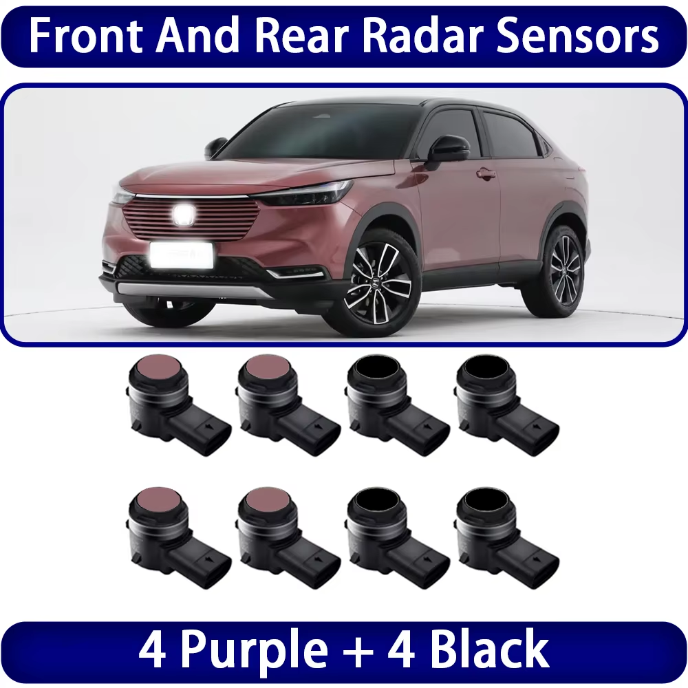 for Honda Vezel HR-V HRV HR V RV 2023 2024 2025 OEM Car Parking Sensor Kit Buzzer Alarm Reverse Radar Detector System