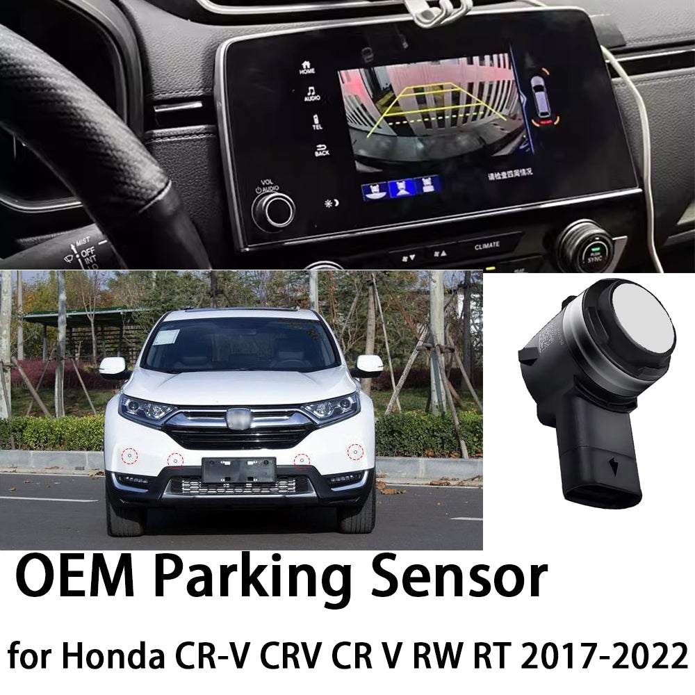 for Honda CR-V CRV CR V RW RT 2017-2022 OEM Car Parking Sensor Kit Buzzer Alarm Reverse Radar Detector System