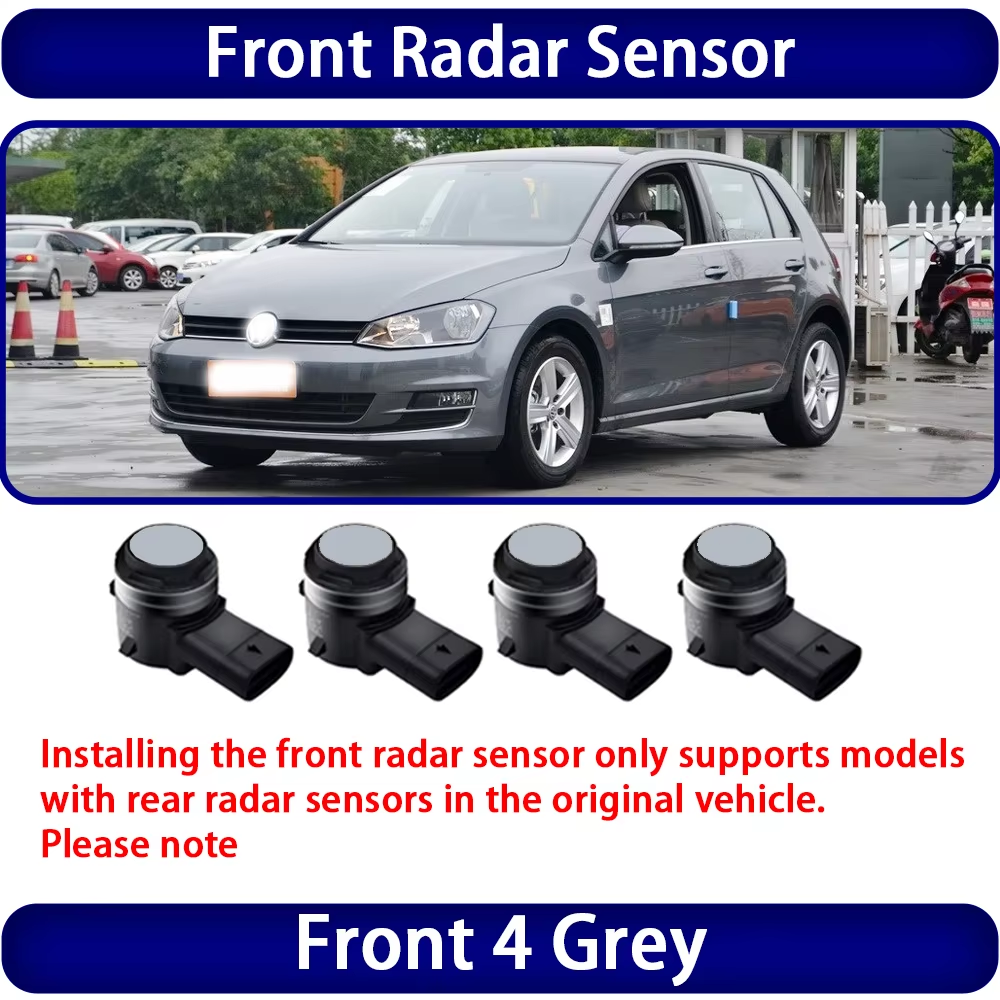 for Volkswagen VW Golf 7 Mk7 Golf7 2012-2020 OEM Car Parking Sensor Kit Buzzer Alarm Reverse Radar Detector System