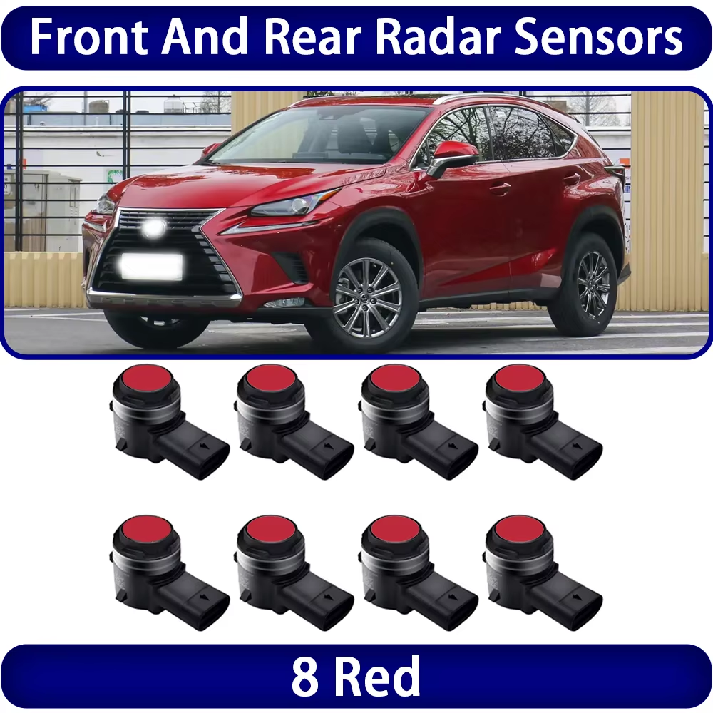 for Lexus NX 200 300h NX200 NX200t NX300h 2015-2021 OEM Car Parking Sensor Kit Buzzer Alarm Reverse Radar Detector System