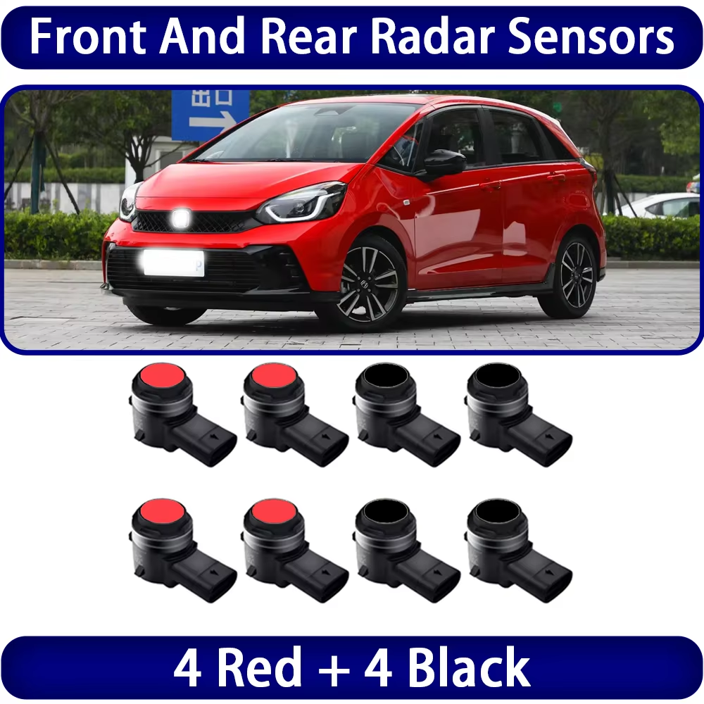 for Honda Fit Jazz GR GS 2020 2021 2022 2023 2024 2025 OEM Car Parking Sensor Kit Buzzer Alarm Reverse Radar Detector System
