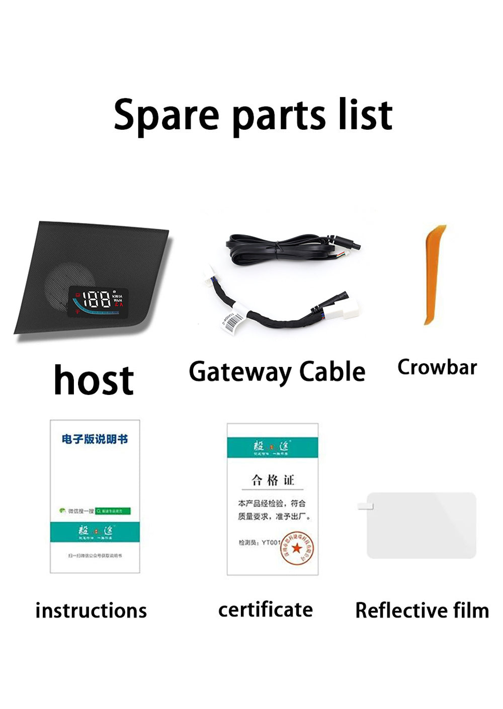 for Toyota Camry Daihatsu Altis XV70 2018–2024 Auto HUD Display Projector Alarm Head Up Display Speedometer