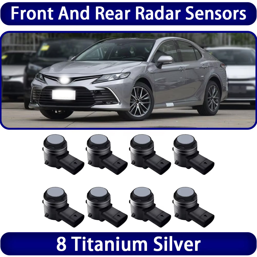 for Toyota Camry 8 Mk8 Daihatsu Altis XV50 2018-2024 OEM Car Parking Sensor Kit Buzzer Alarm Reverse Radar Detector System