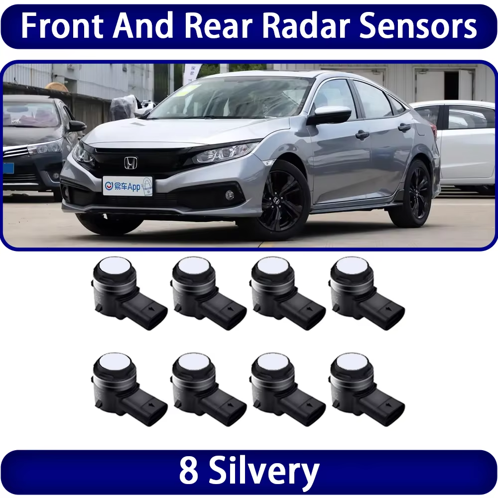 for Honda Civic 10 Mk10 FC FK 2016-2021 OEM Car Parking Sensor Kit Buzzer Alarm Reverse Radar Detector System