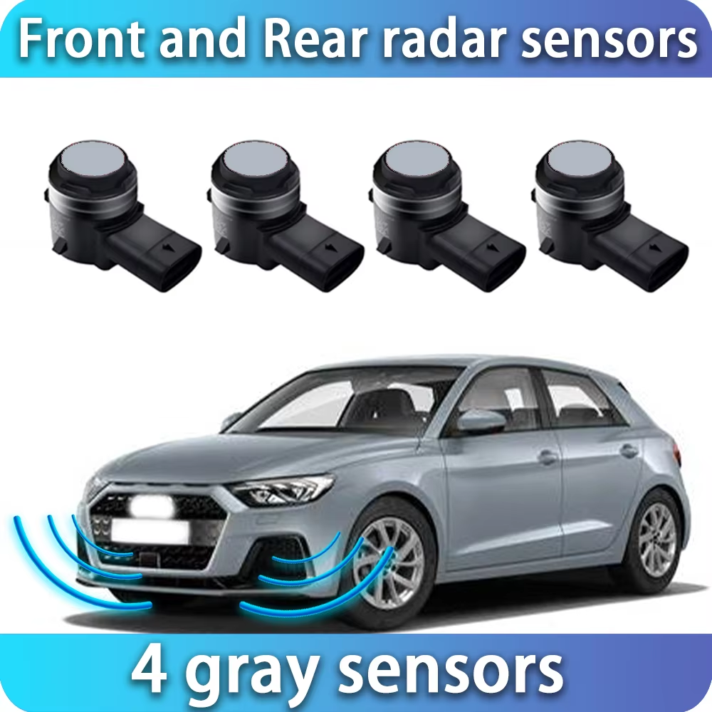 for Audi A1 A3 Q2 TT Mk2 Mk3 2013-2024 OEM Car Parking Sensor Kit Buzzer Alarm Reverse Radar Detector System